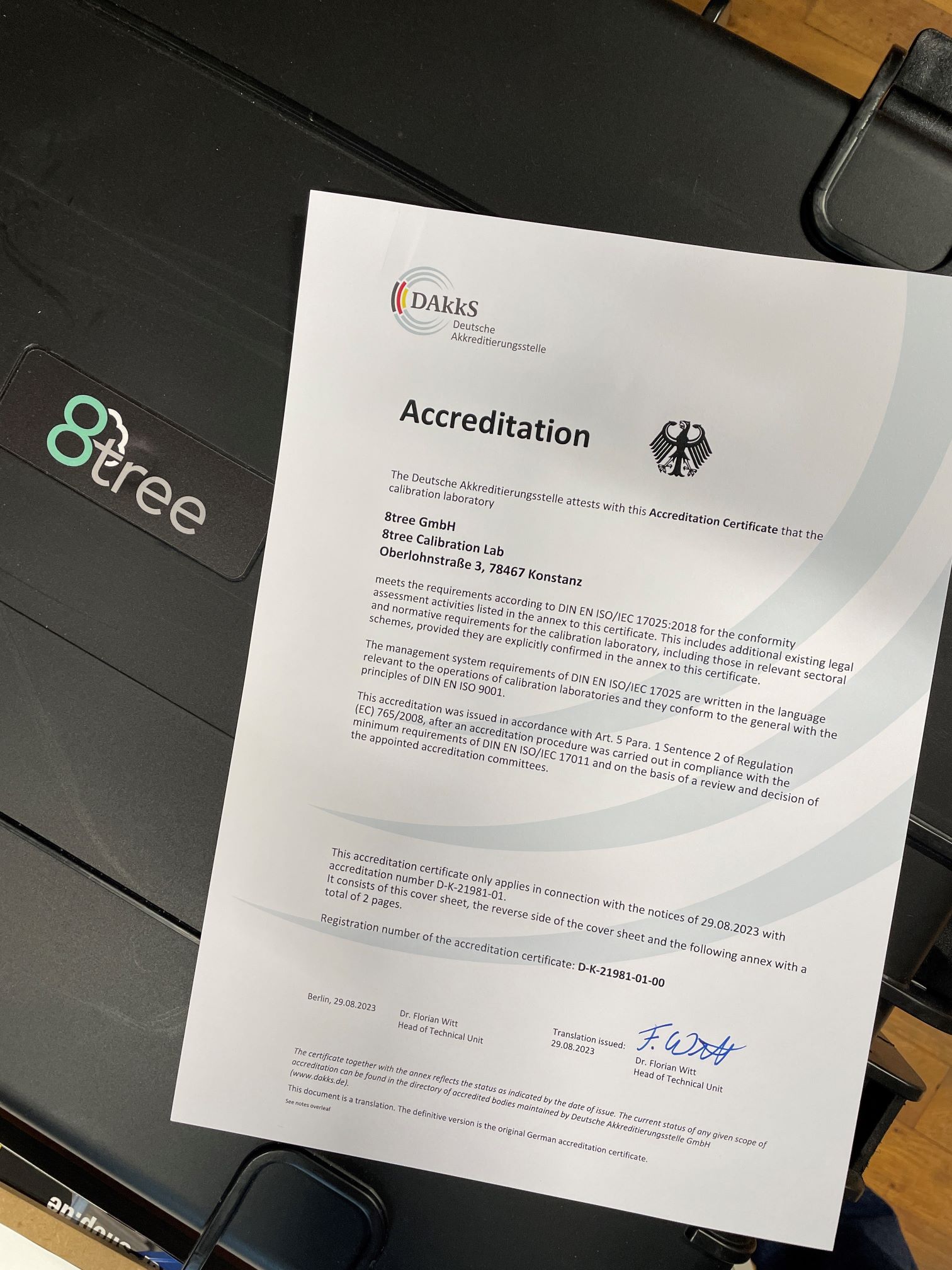 8tree's Calibration Laboratory achieves ISO 17025 Accreditation from ...